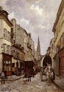 Alfred Sisley, La Grande-Rue,Argenteuil